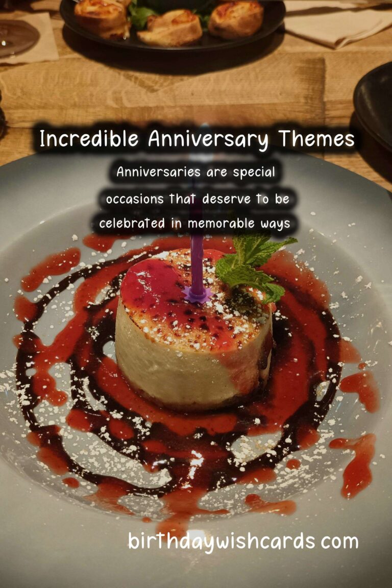 50 Incredible Anniversary Party Theme Ideas for Unforgettable Celebrations