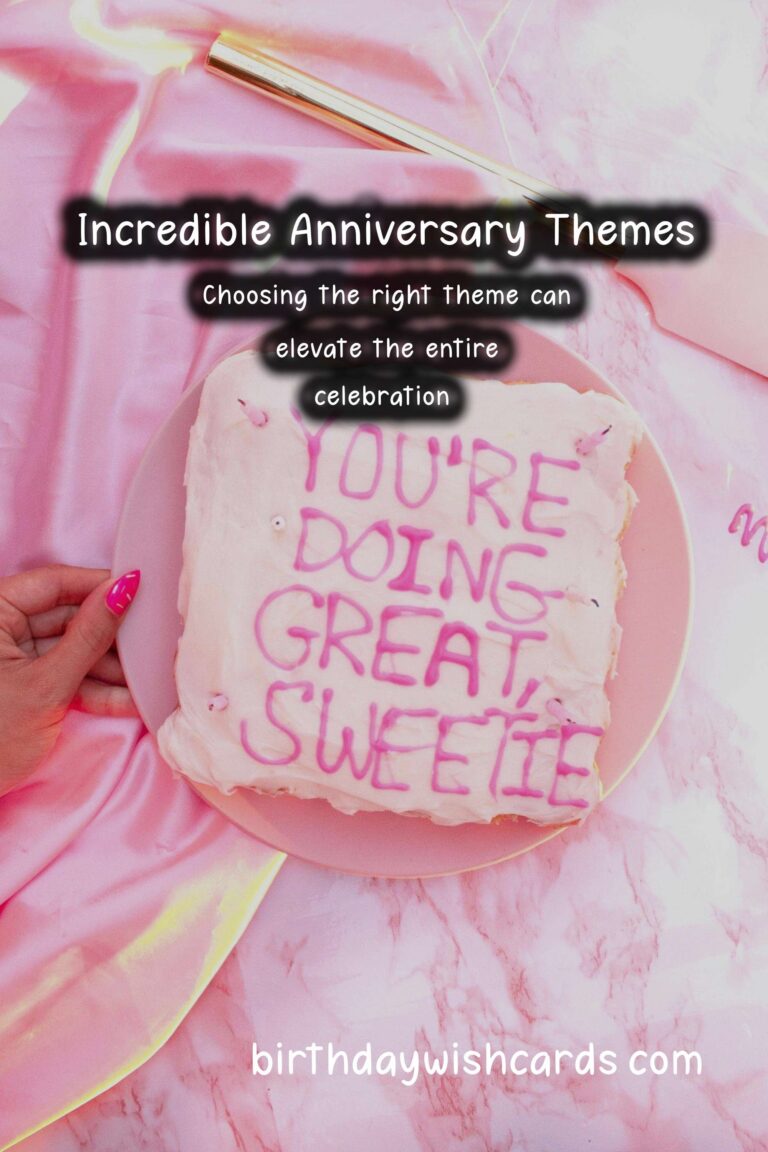 50 Incredible Anniversary Party Theme Ideas for Unforgettable Celebrations
