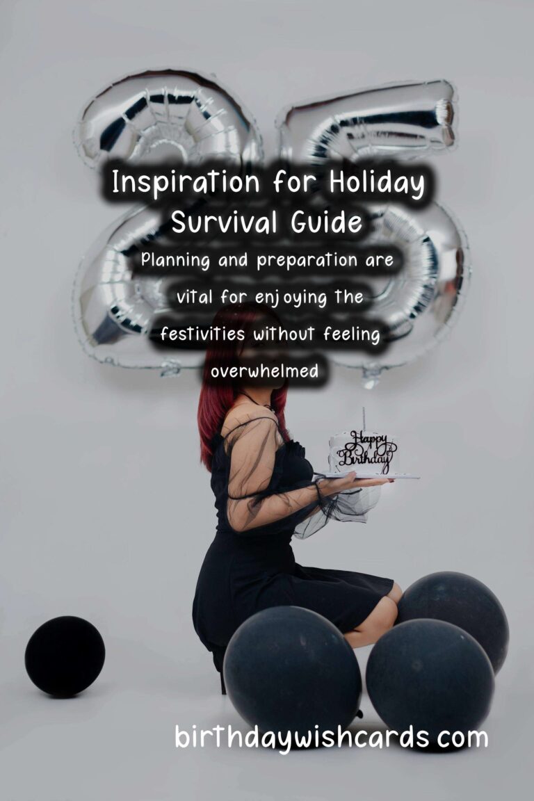 50 Inspirational Holiday Survival Guide Ideas for Holidays & Festivals