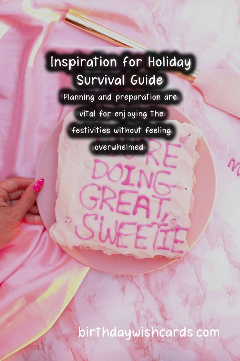 50 Inspirational Holiday Survival Guide Ideas for Holidays & Festivals