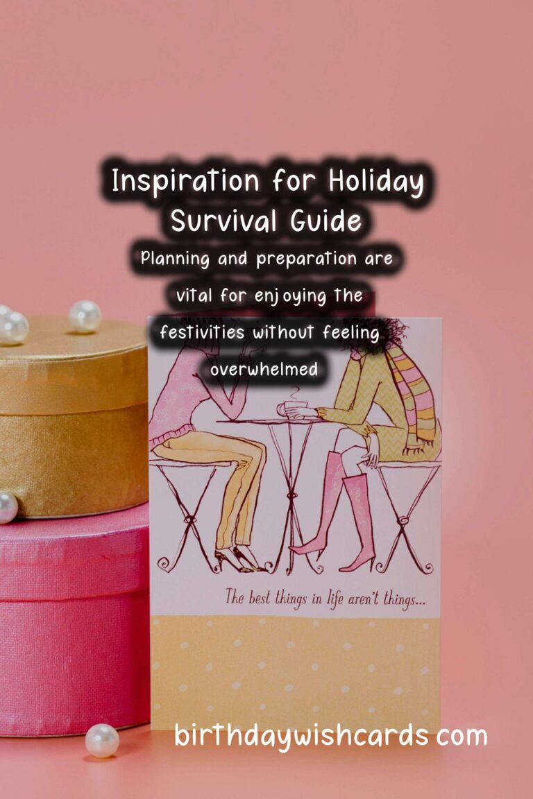 50 Inspirational Holiday Survival Guide Ideas for Holidays & Festivals