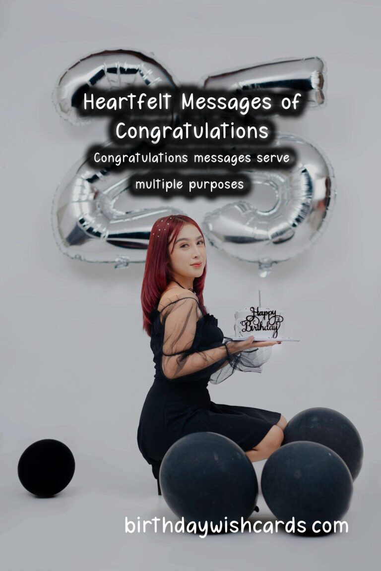 75 Enriching Congratulations Messages Ideas for Wishes & Greetings