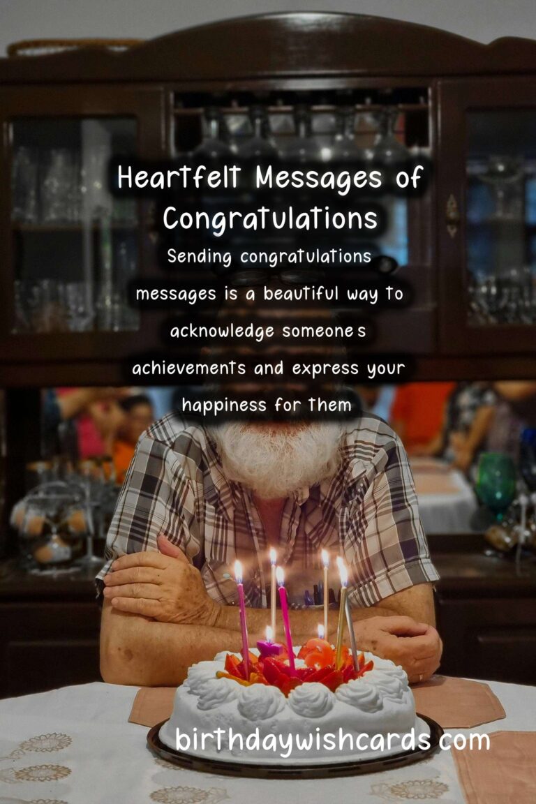 75 Enriching Congratulations Messages Ideas for Wishes & Greetings