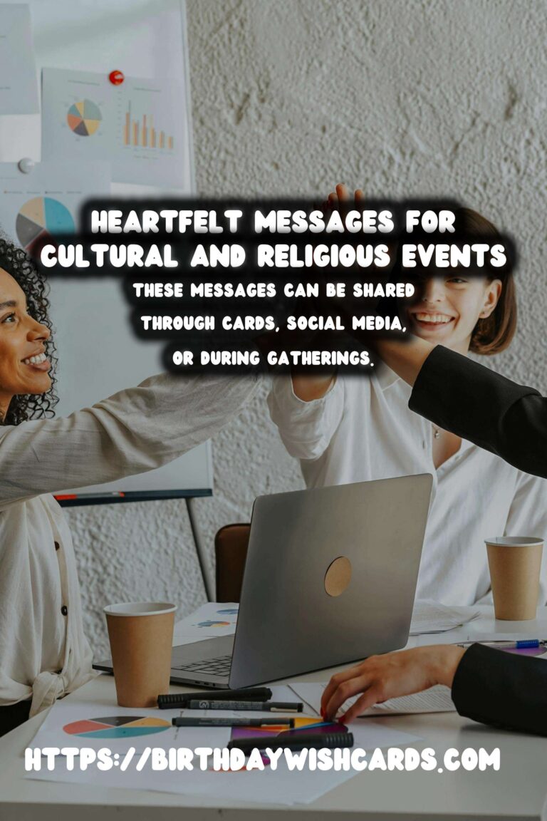 75 Fun Faith Celebration Messages Ideas for Cultural & Religious Events