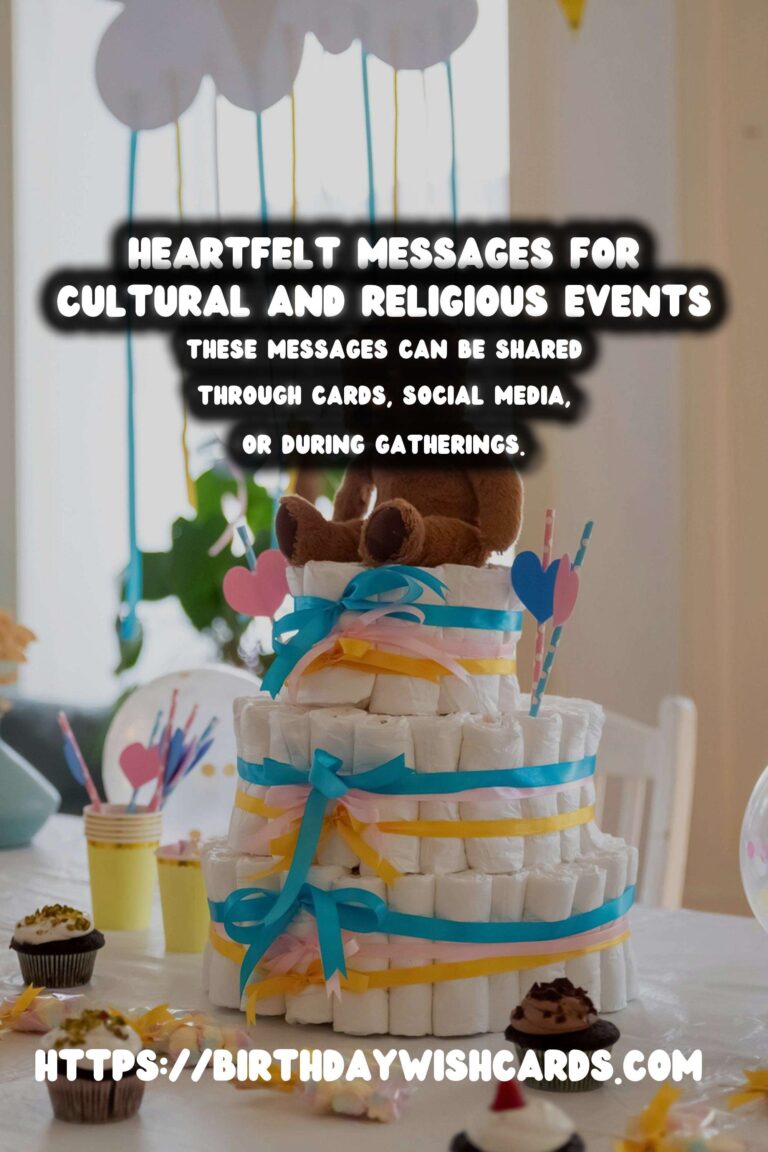 75 Fun Faith Celebration Messages Ideas for Cultural & Religious Events