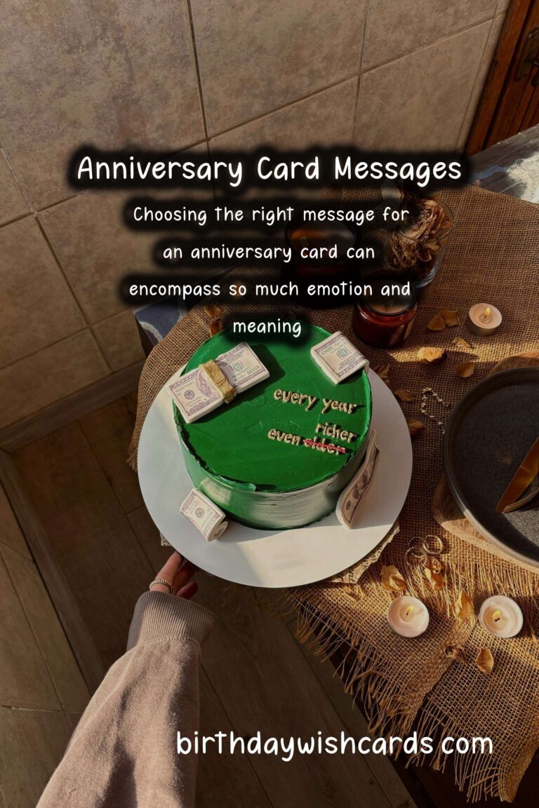 Amazing Anniversary Card Messages For Every Age Group