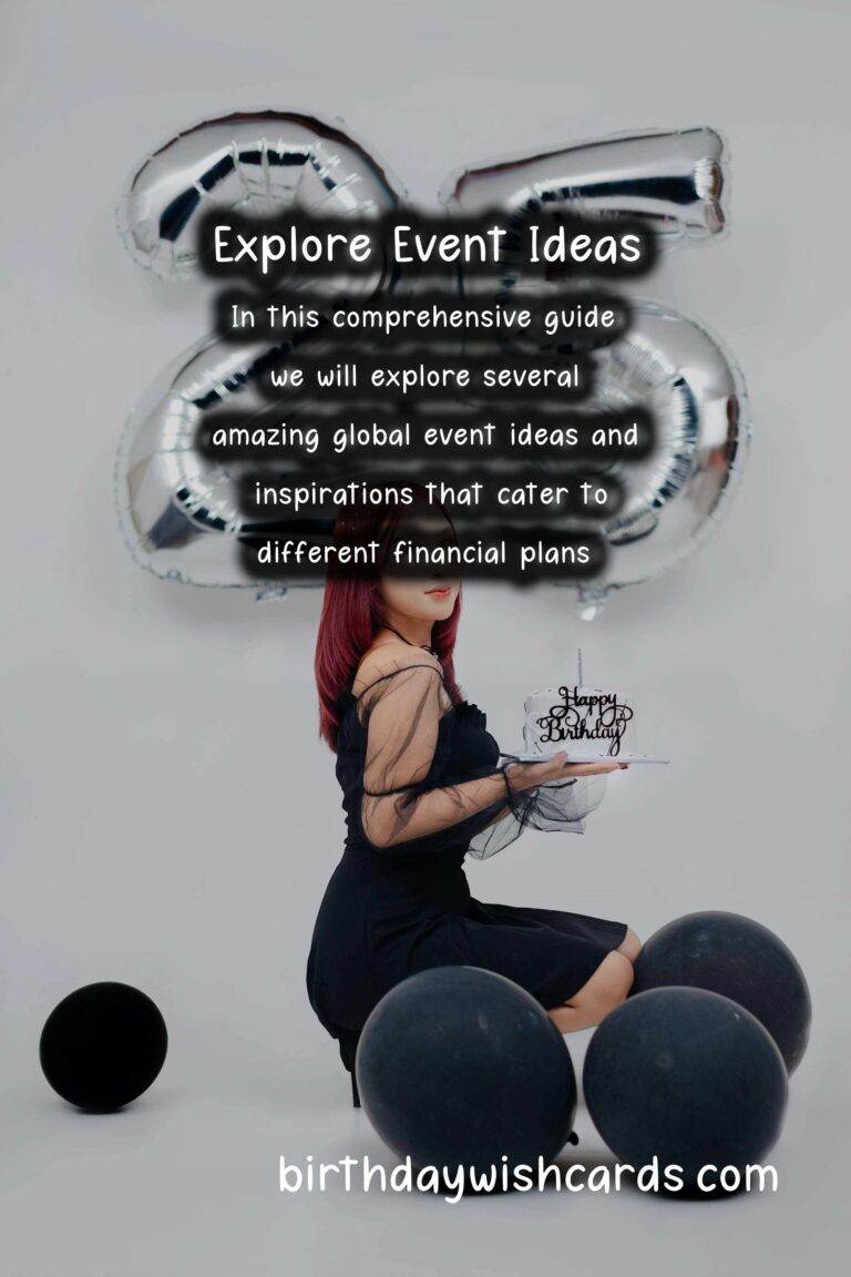 Amazing Global Event Inspiration For Every Budget
