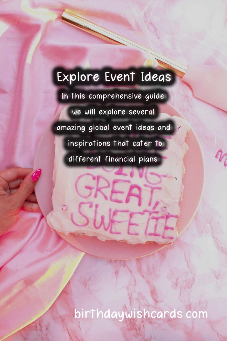 Amazing Global Event Inspiration For Every Budget