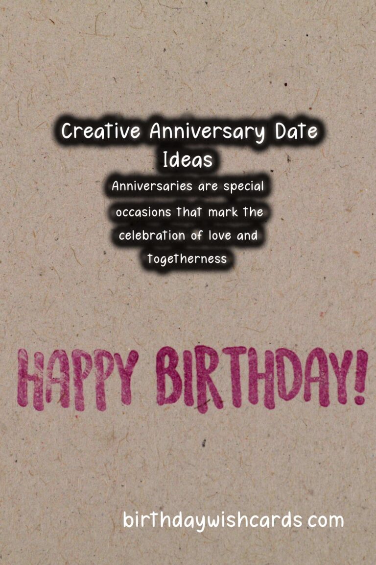 Amazing Ways to Create Anniversary Date Ideas