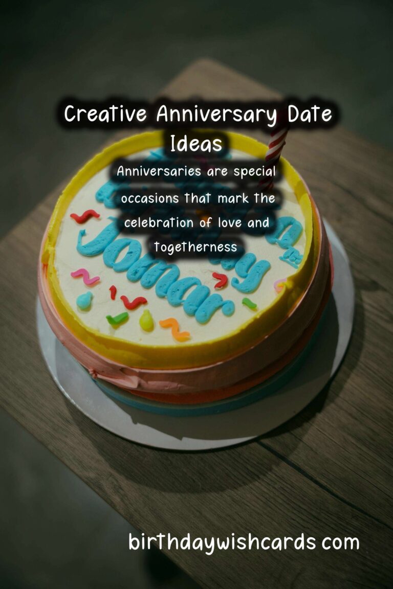 Amazing Ways to Create Anniversary Date Ideas