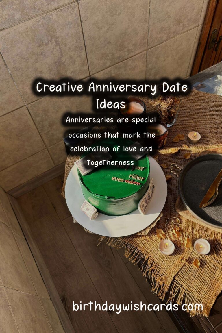Amazing Ways to Create Anniversary Date Ideas