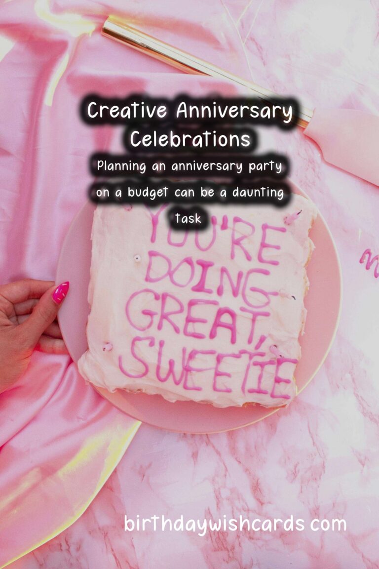 Authentic Anniversary Party Themes On a Budget