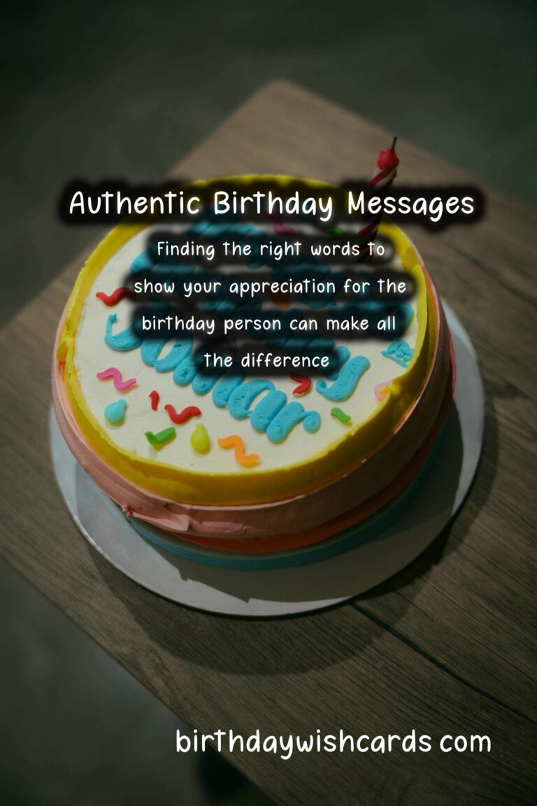 Authentic Birthday Messages That Will Wow Your Guests