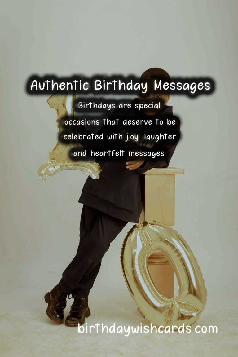 Authentic Birthday Messages That Will Wow Your Guests