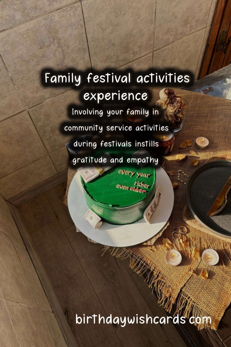 Authentic Festival Activities for Families For Lasting Impressions