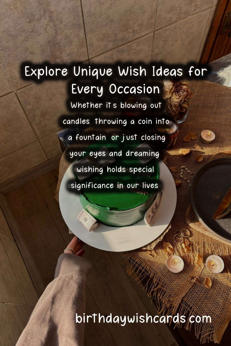 Authentic Unique Wish Ideas That Are Unique