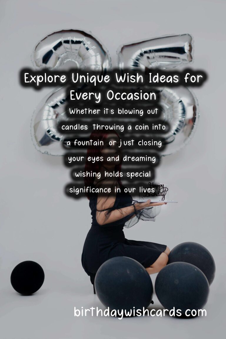 Authentic Unique Wish Ideas That Are Unique