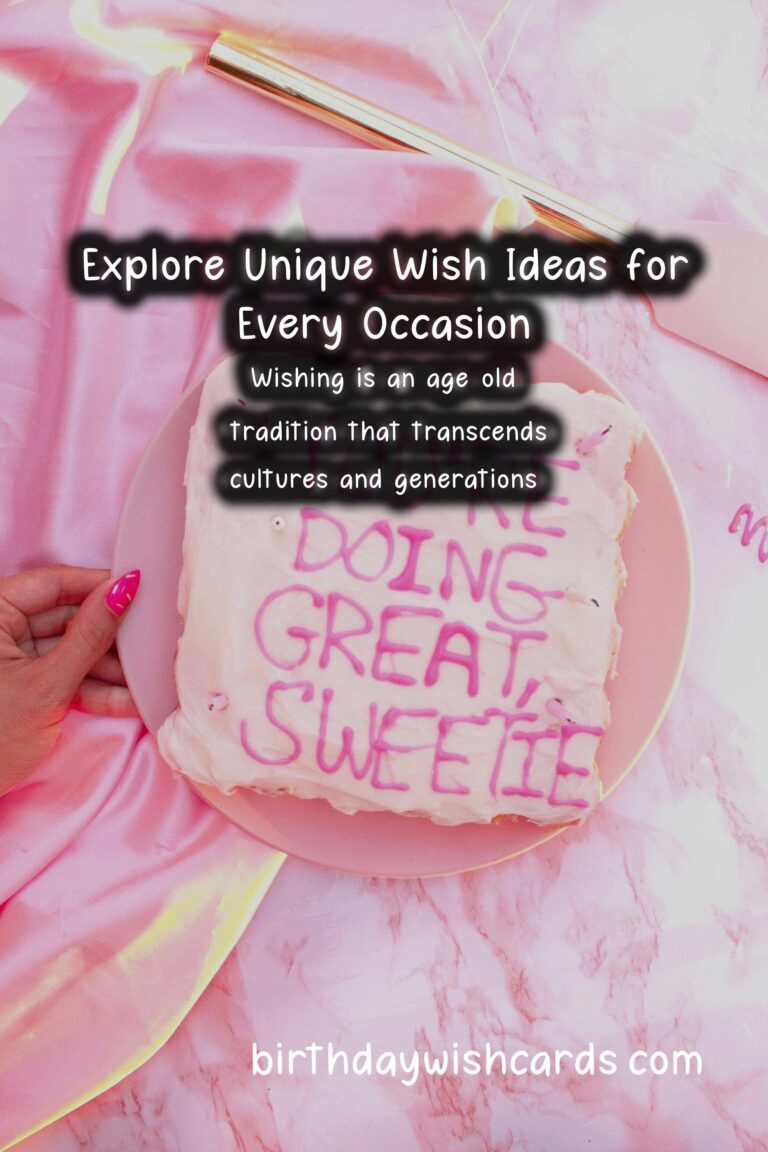 Authentic Unique Wish Ideas That Are Unique
