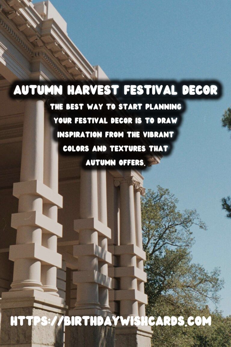 Autumn Harvest Festival Decor: Abundant DIYs to Celebrate the Season