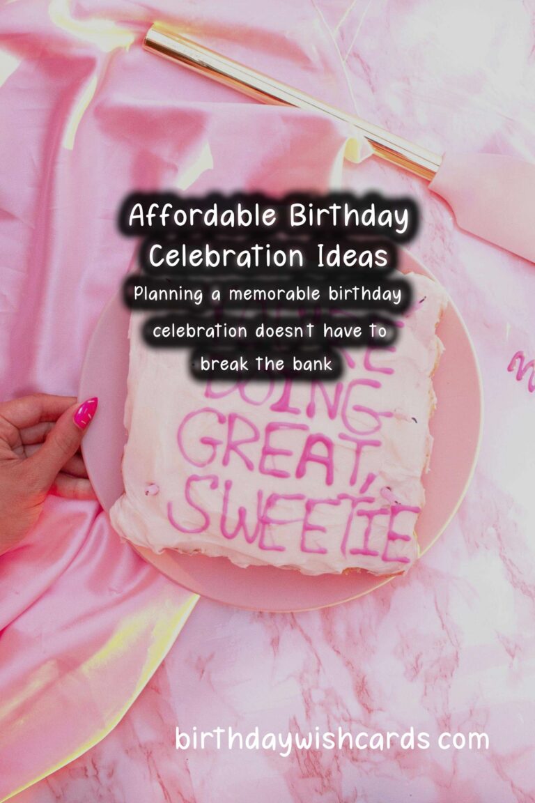 Best Birthday Celebration Ideas On a Budget