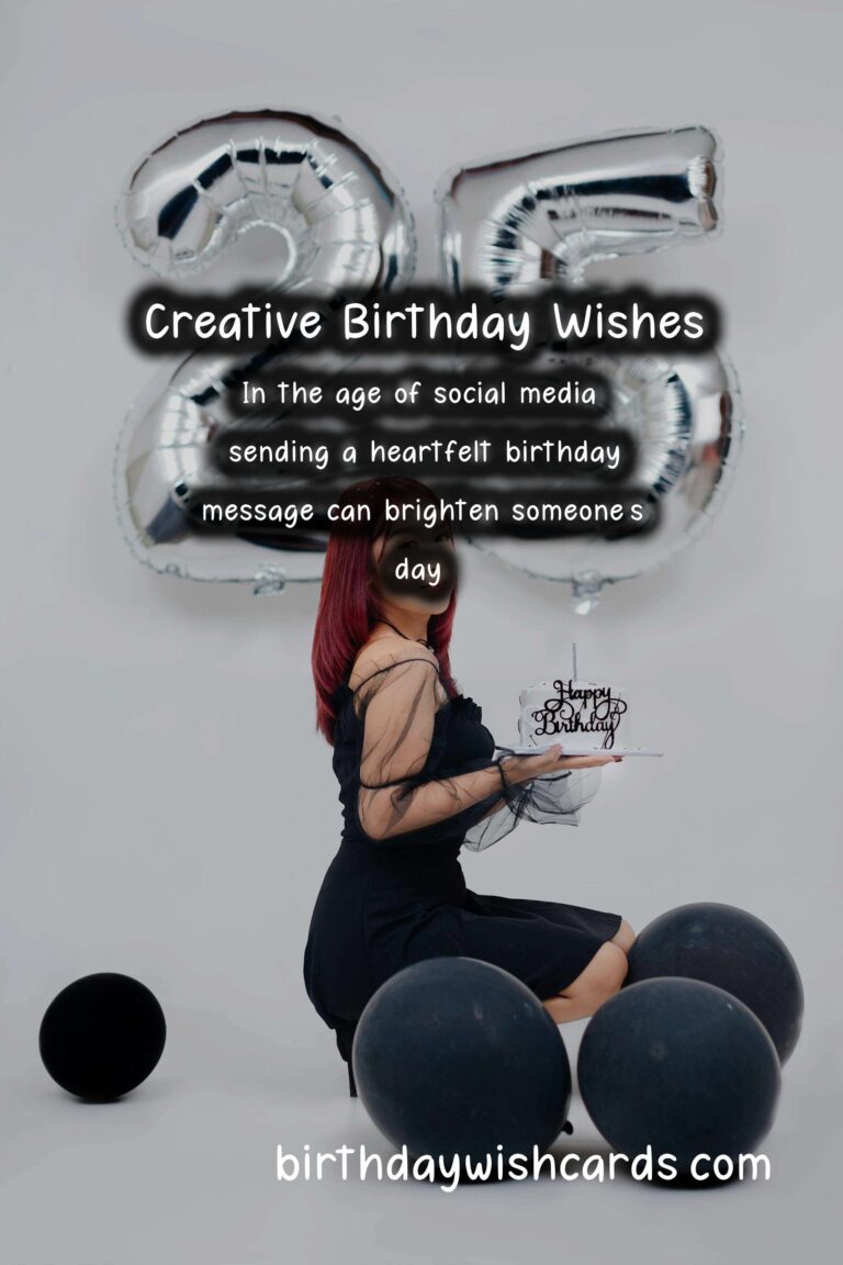 Best Birthday Messages For Social Media