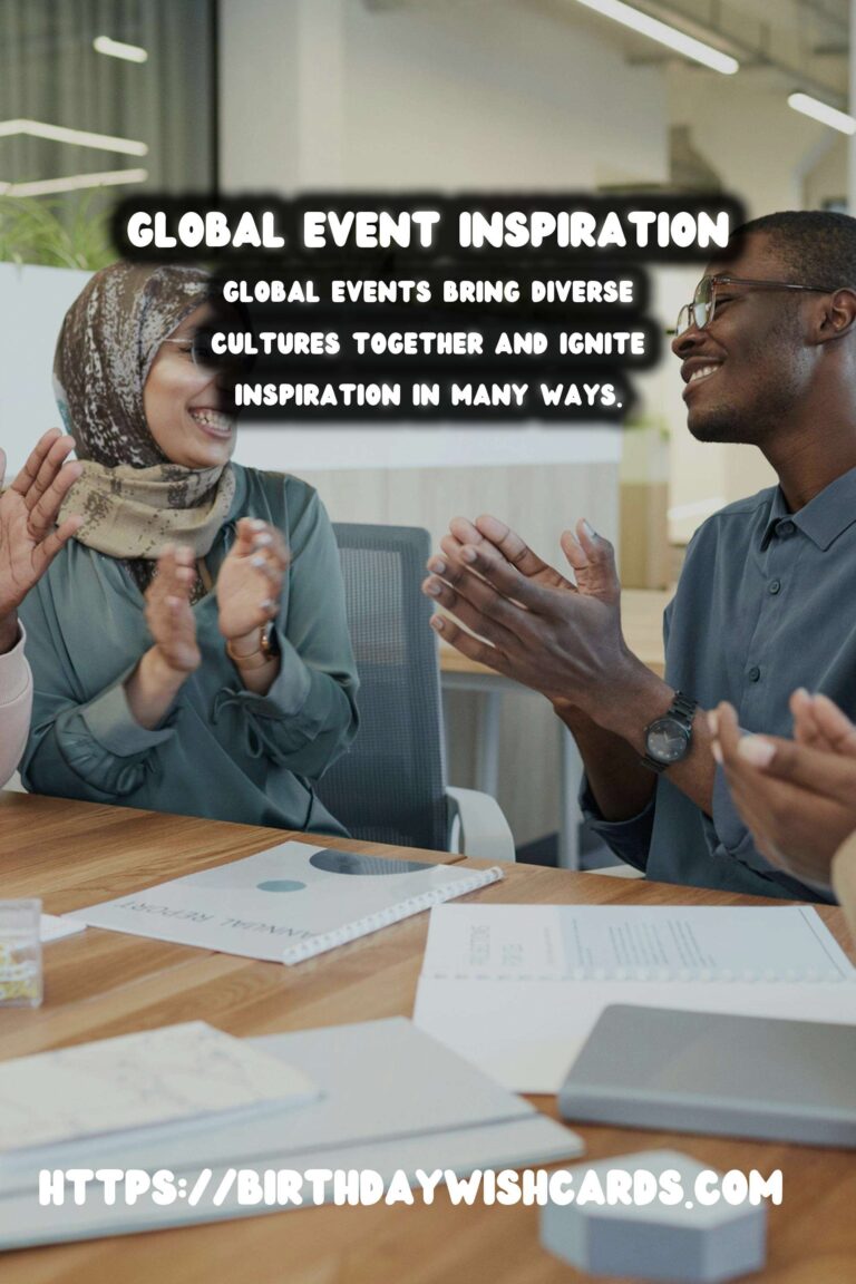 Best Ways to Craft Global Event Inspiration