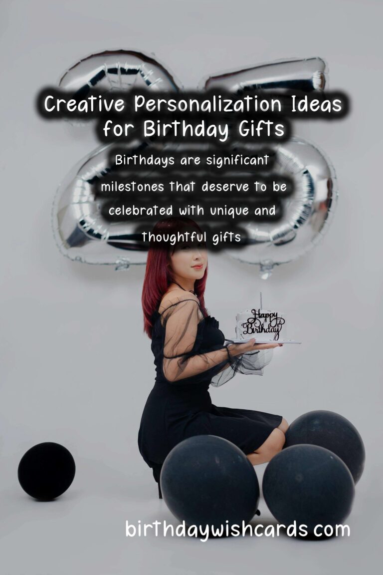 Best Ways to Personalize Birthday Gift Ideas