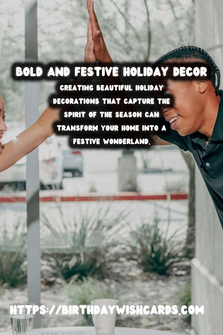 Bold Holiday Decoration Tips That Make Memories