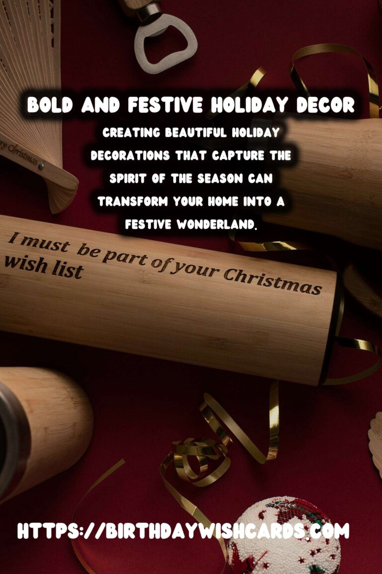 Bold Holiday Decoration Tips That Make Memories