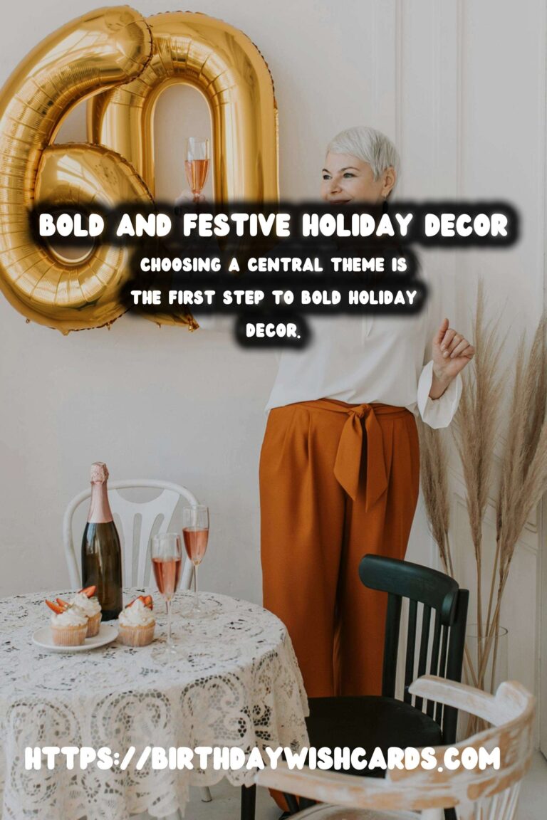 Bold Holiday Decoration Tips That Make Memories