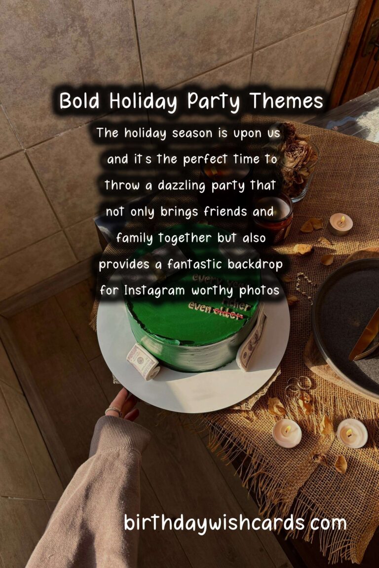 Bold Holiday Party Themes That Are Instagram-Worthy
