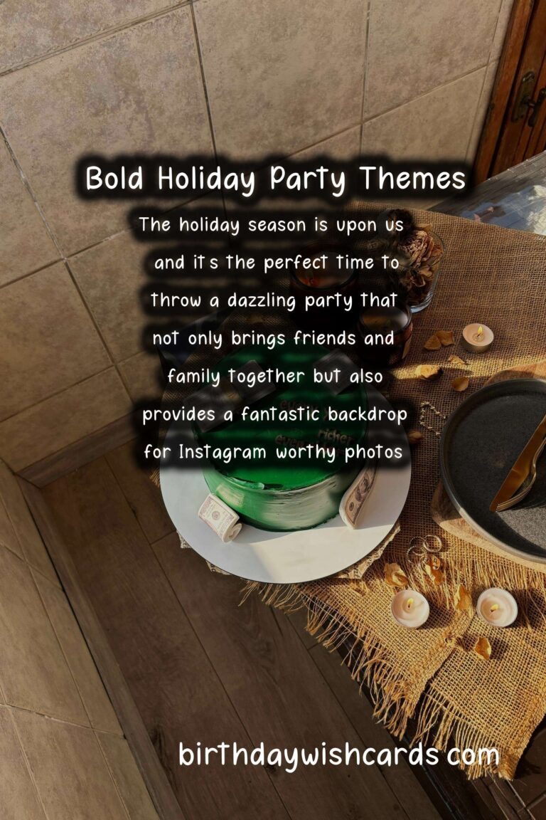 Bold Holiday Party Themes That Are Instagram-Worthy