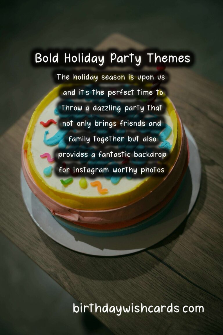 Bold Holiday Party Themes That Are Instagram-Worthy