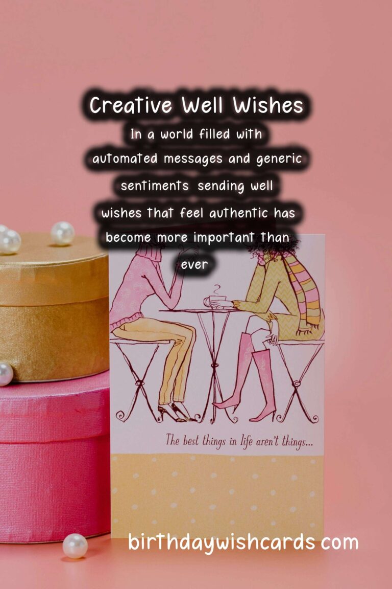Bold Well Wishes That Feel Authentic