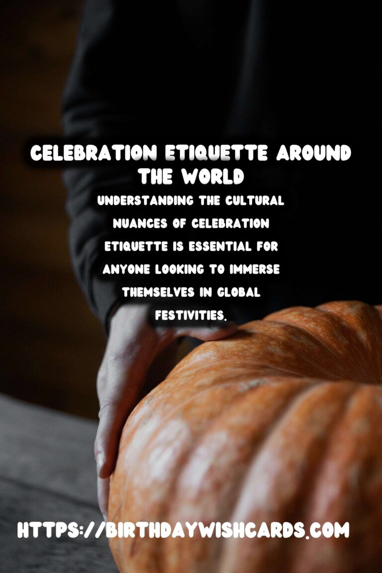 Celebration Etiquette Around the World: A Beginner's Guide