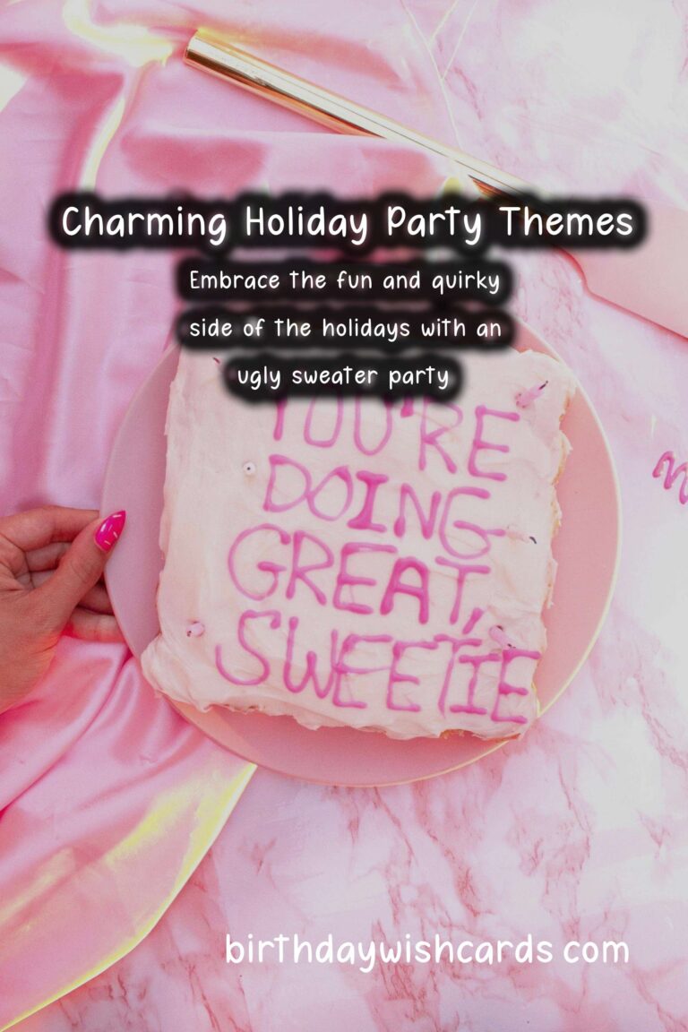 Charming Ways to Celebrate Holiday Party Themes