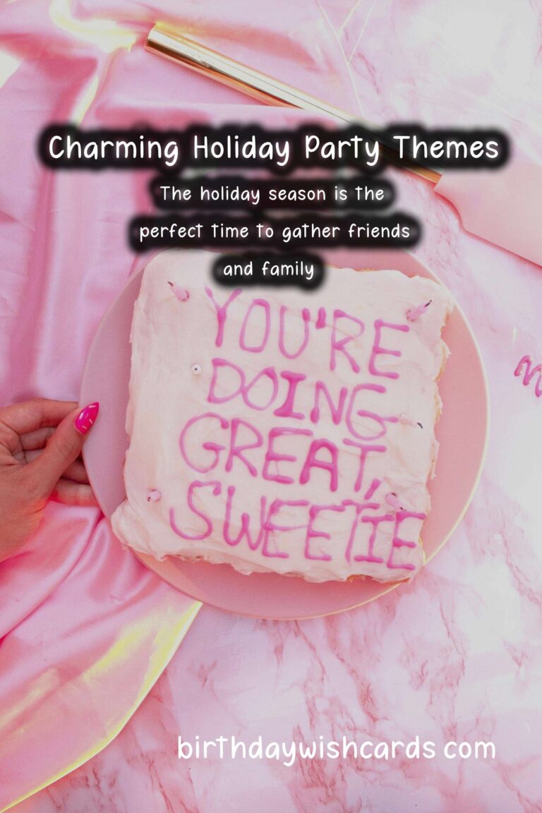 Charming Ways to Craft Holiday Party Themes