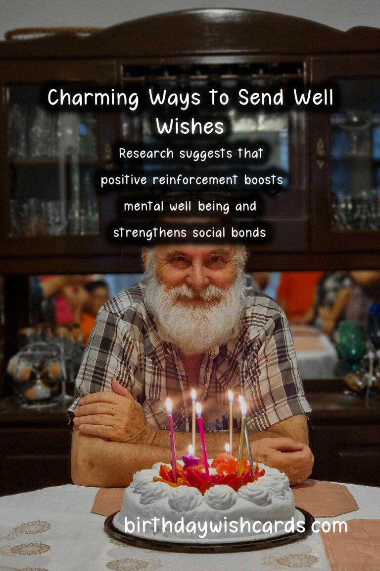 Charming Ways to Craft Well Wishes