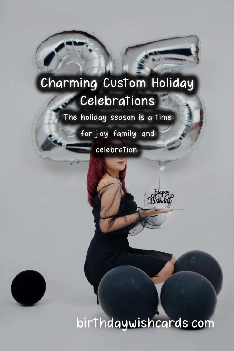 Charming Ways to Customize Holiday Celebration Ideas