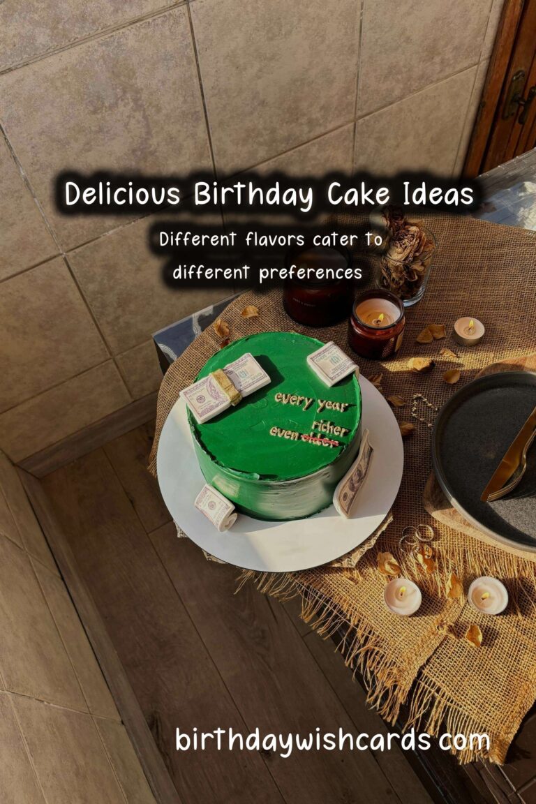 Classic Ways to Organize Birthday Cake Ideas