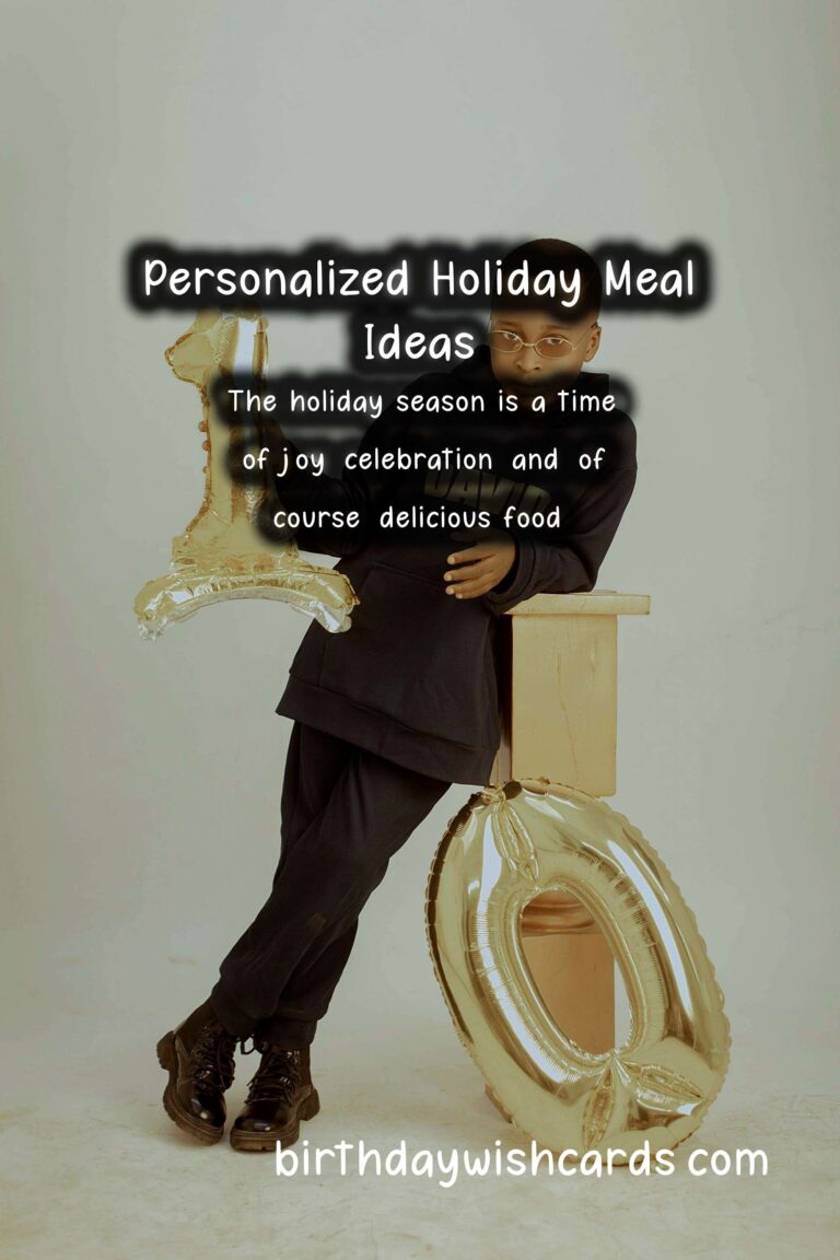 Classic Ways to Personalize Holiday Food Ideas