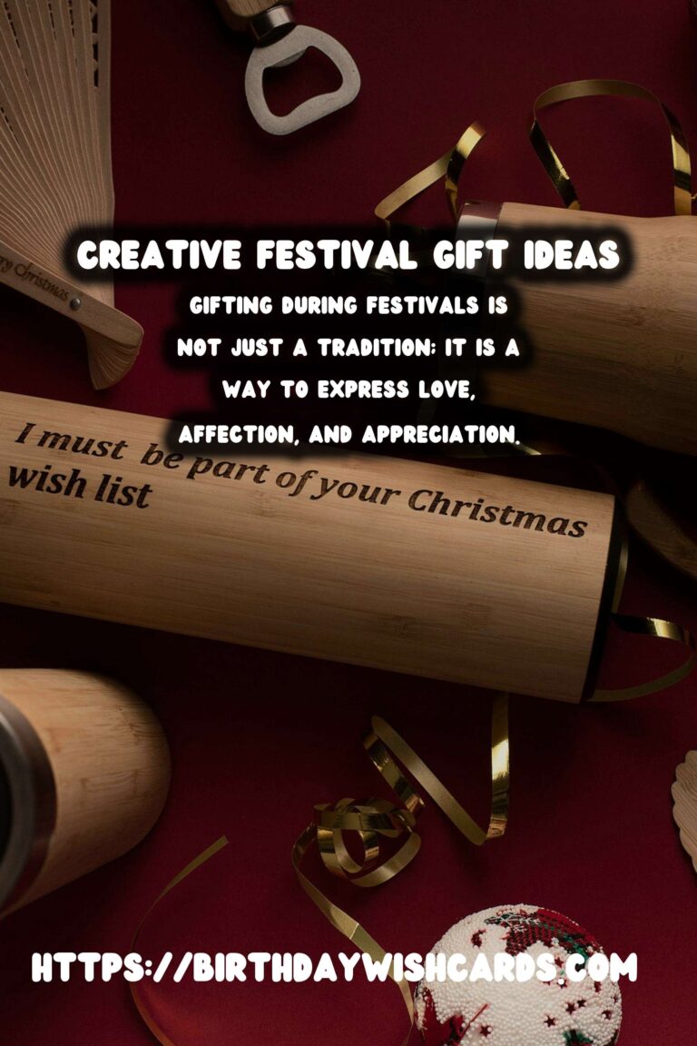 Classic Ways to Plan Festival Gift Ideas