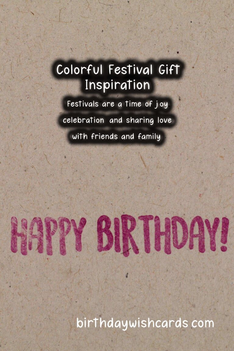Colorful Festival Gift Ideas That Go Viral