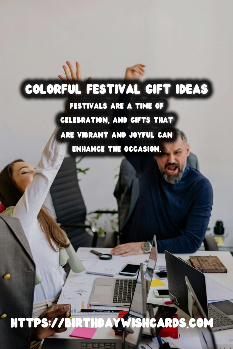 Colorful Festival Gift Ideas That Spark Joy