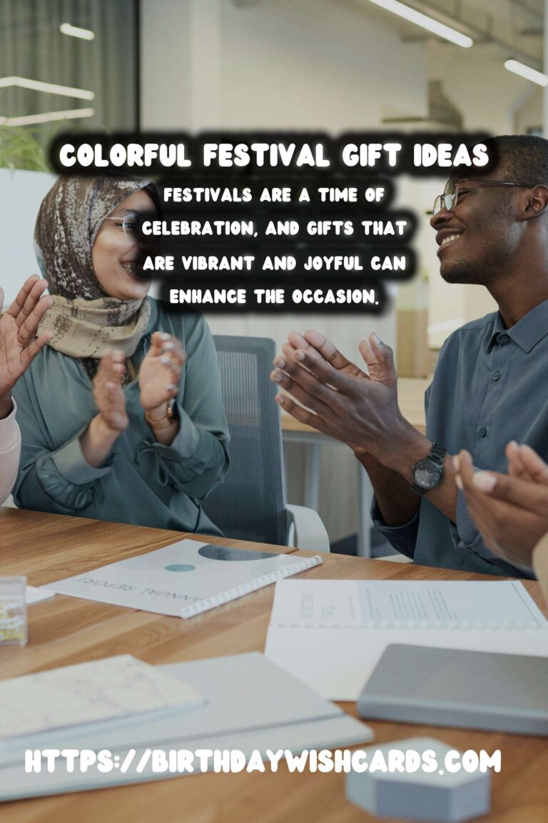 Colorful Festival Gift Ideas That Spark Joy