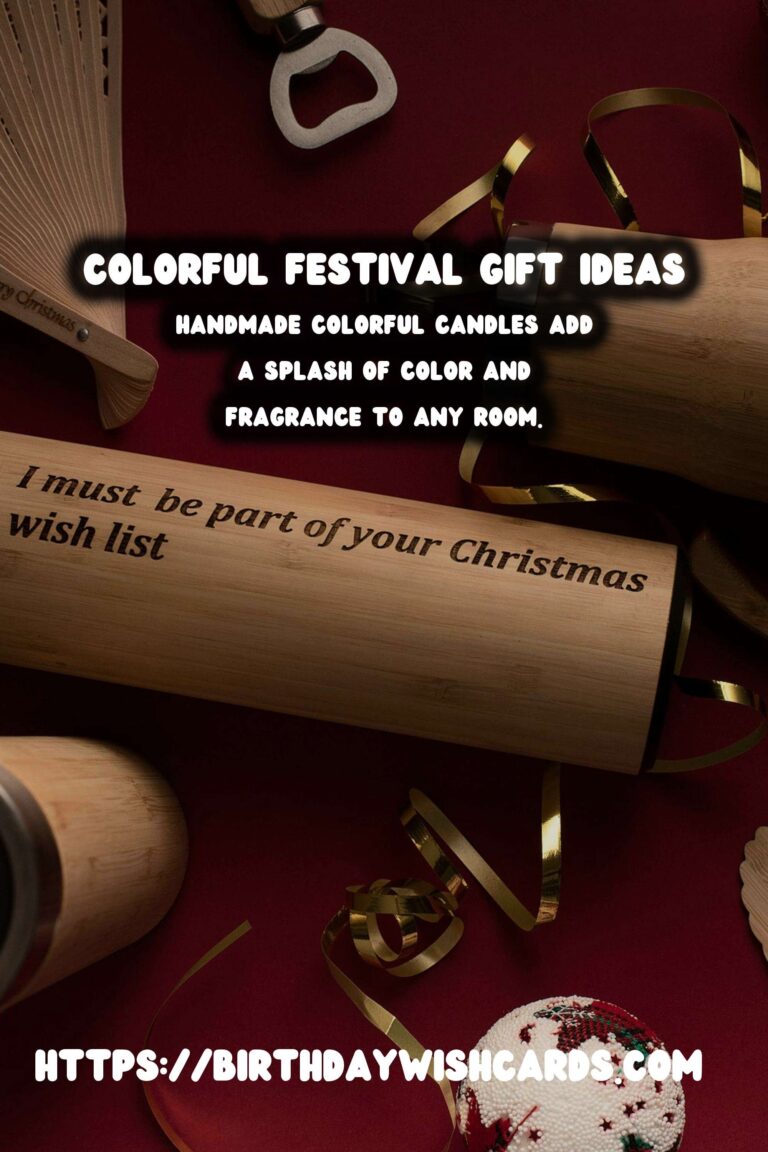 Colorful Festival Gift Ideas That Spark Joy