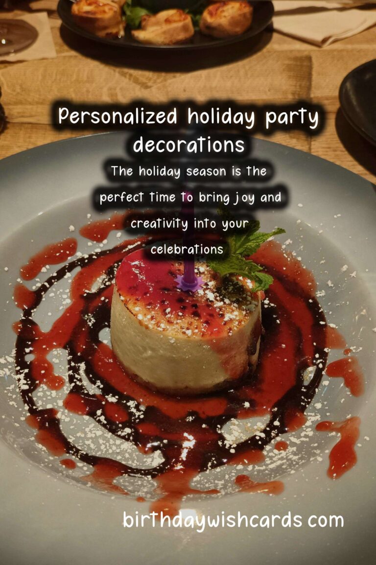 Colorful Ways to Personalize Holiday Party Themes