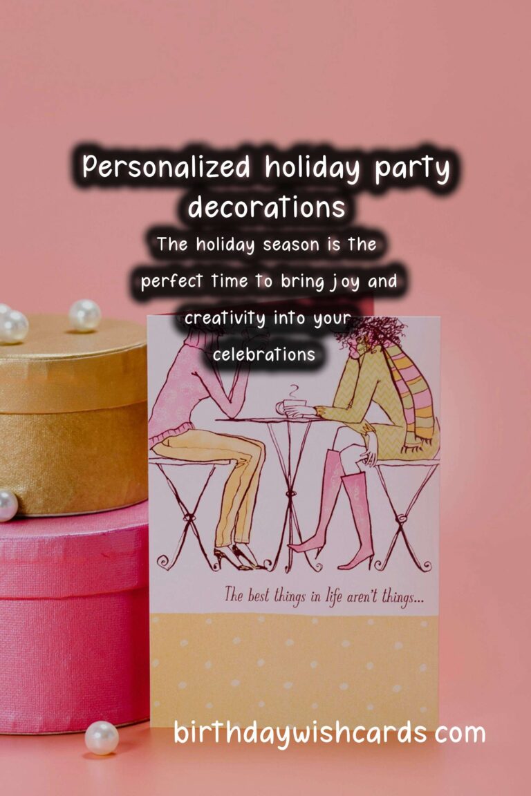Colorful Ways to Personalize Holiday Party Themes