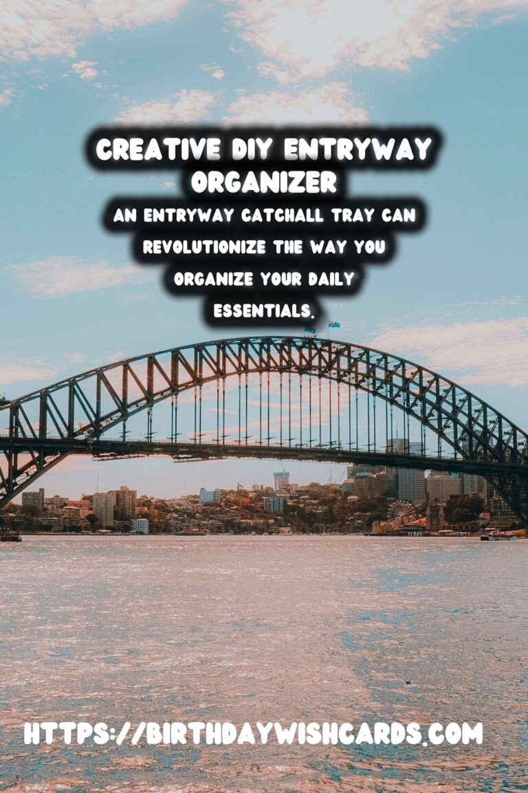 Create Your Own DIY Entryway Catchall Tray: A Step-by-Step Guide