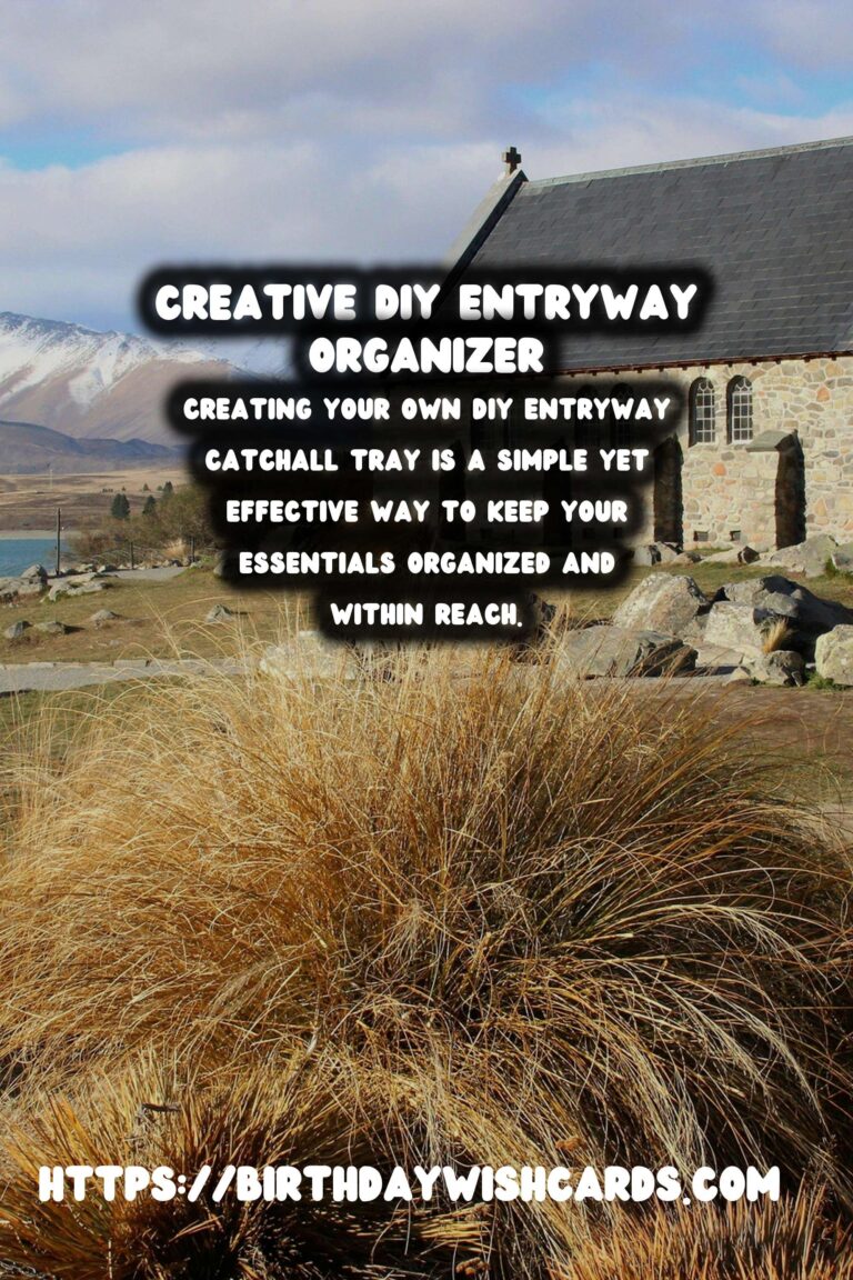 Create Your Own DIY Entryway Catchall Tray: A Step-by-Step Guide